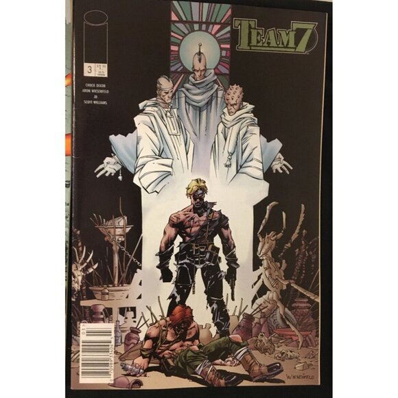 Image Comic Books- Team 7 & Weapon Zero Mixed Lot of 9 Vintage 1994-1997 - Picture 3 of 11